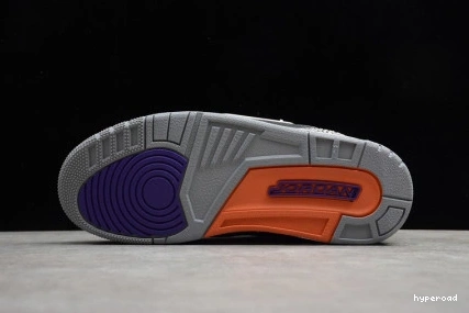 Hyperoad BLACK RETRO JORDAN PURPLE 3 COURT - 0822